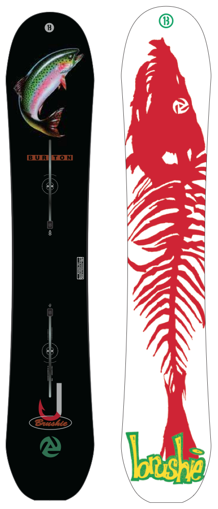 burton brushie snowboard Blossom The Burton Blossom Snowboard 2026 is an all Vintage Burton 1993 Jeff Brushie