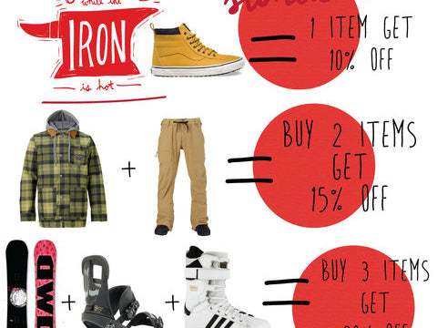 Strike While The Iron Is Hot Sale