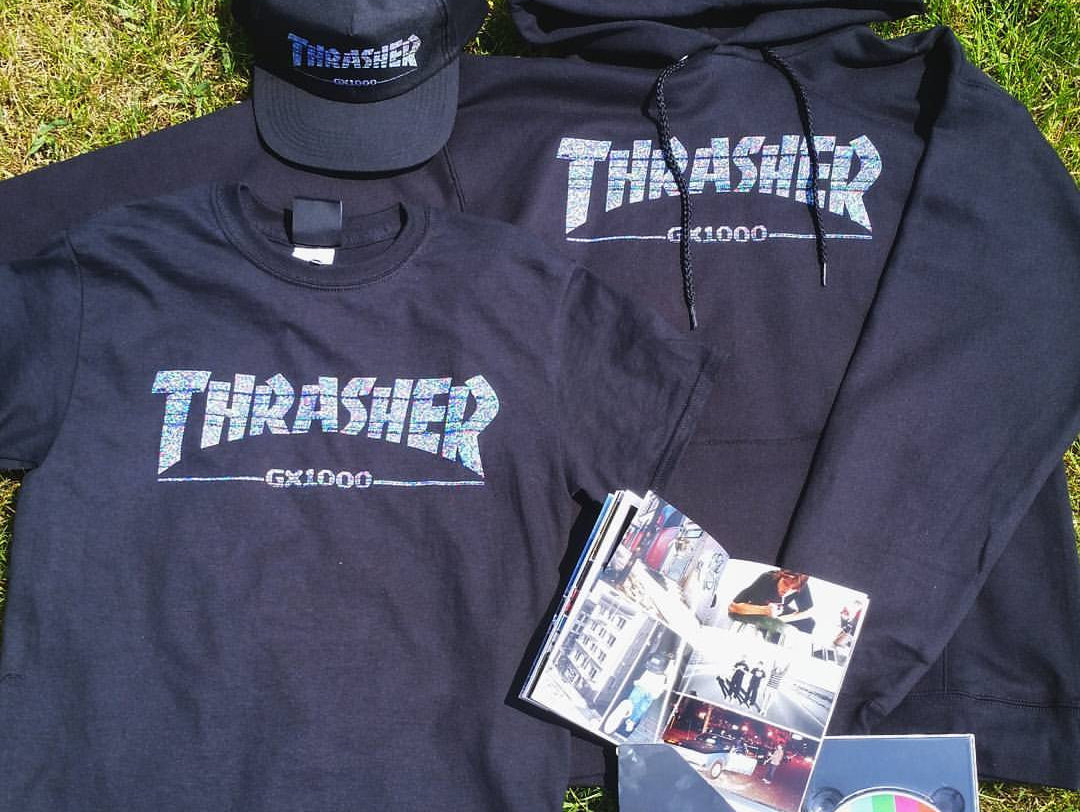 GX1000 DVD and Thrasher Collaboration Softgoods