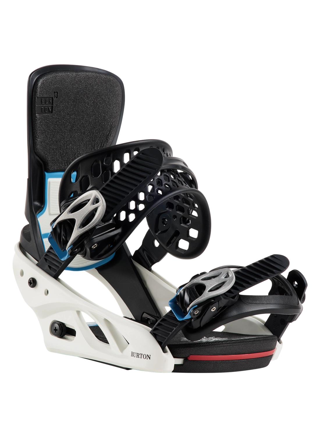 Burton 50th Lexa X women's snowboard bindings with twin design and adjustable straps, designed for snowboarding performance.