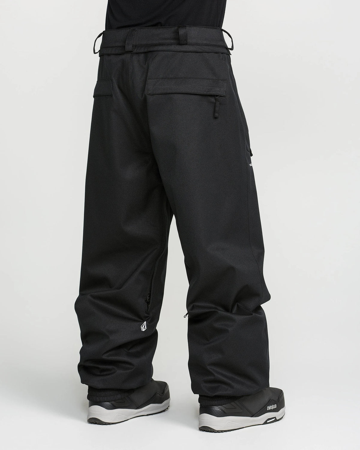 2027 Volcom Men's Arthur 20K snow pants in black, view 03