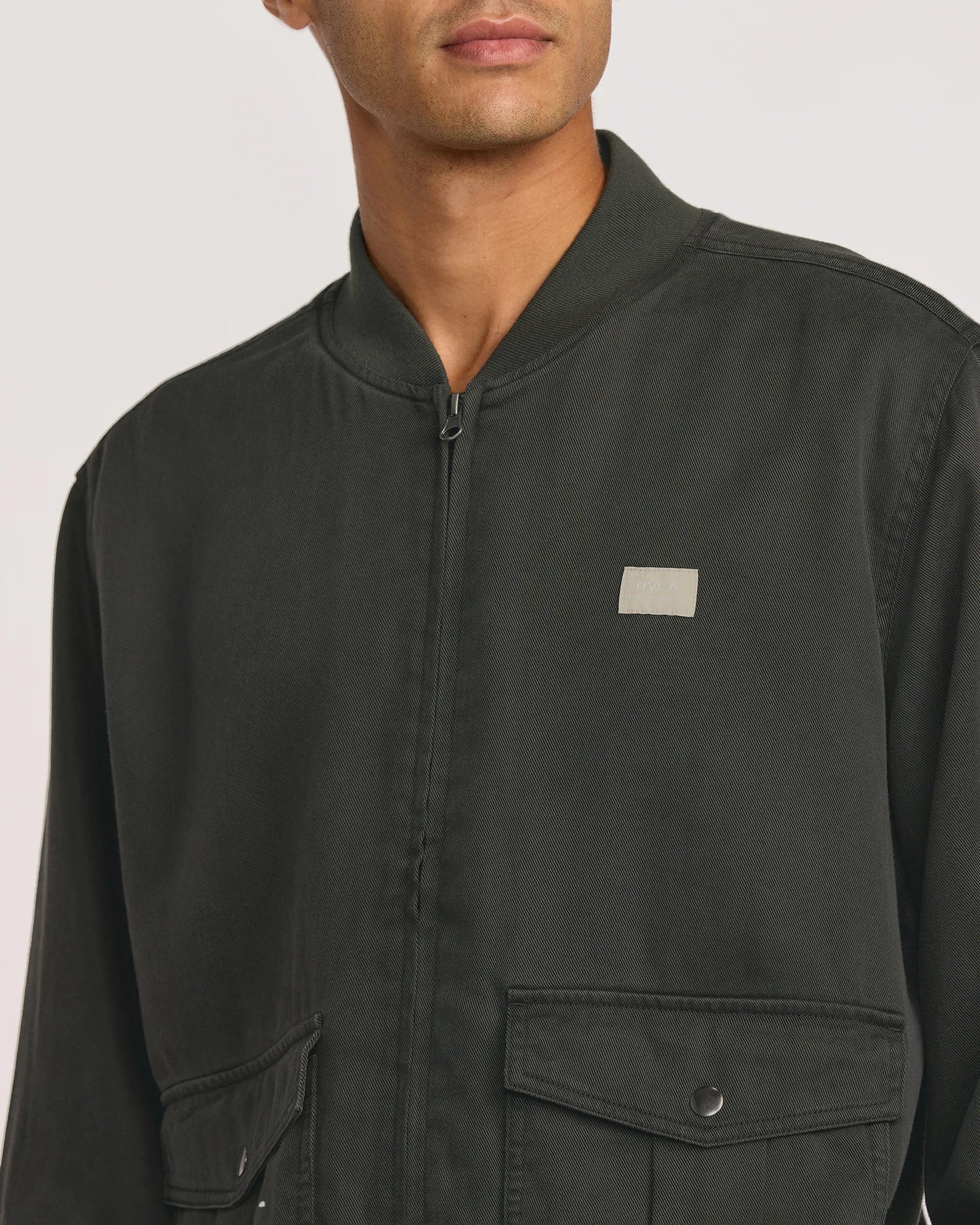 RVCA Vacancy Bomber 2 Full Zip Jacket - People Skate and Snowboard