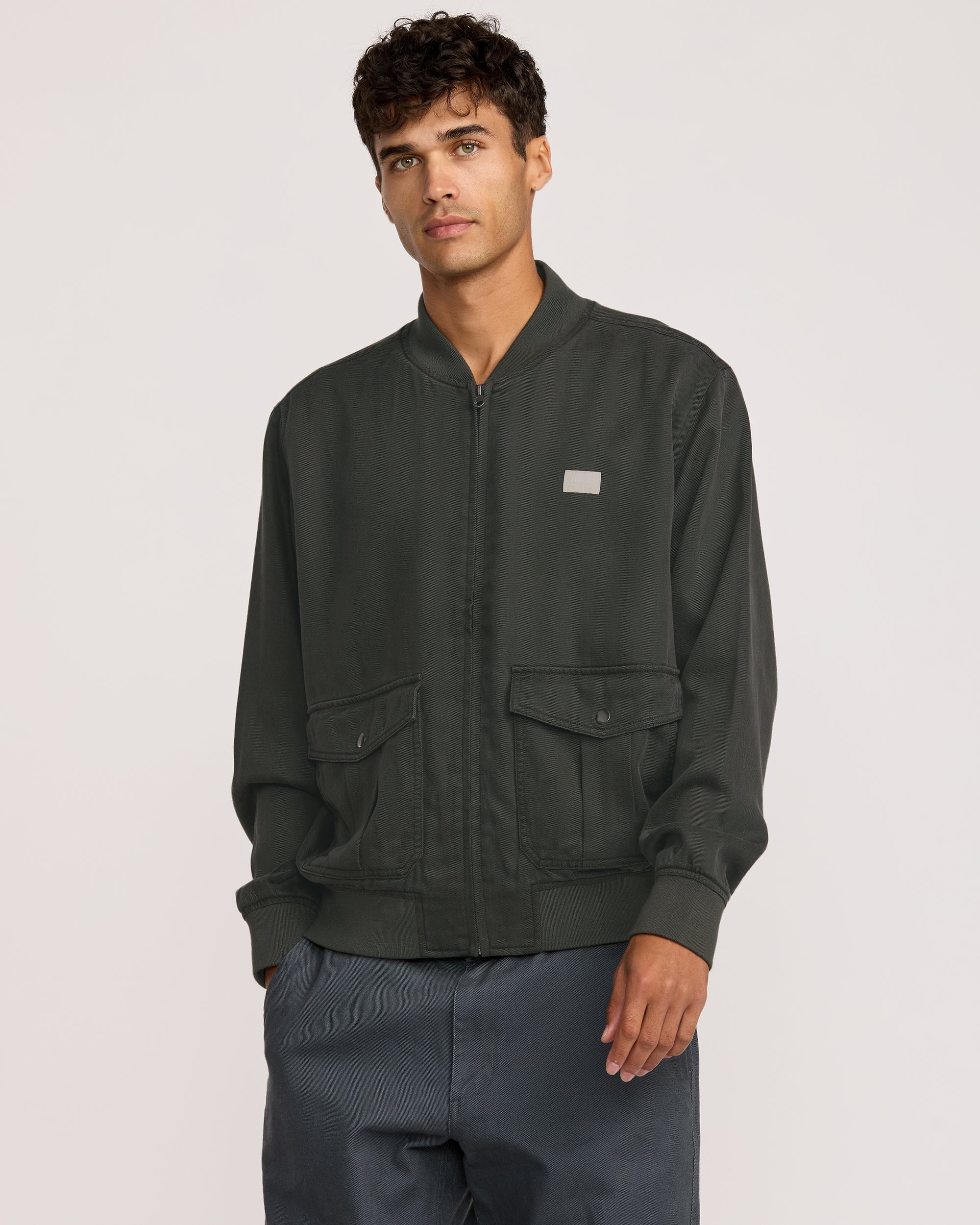 RVCA Vacancy Bomber 2 Full Zip Jacket - People Skate and Snowboard