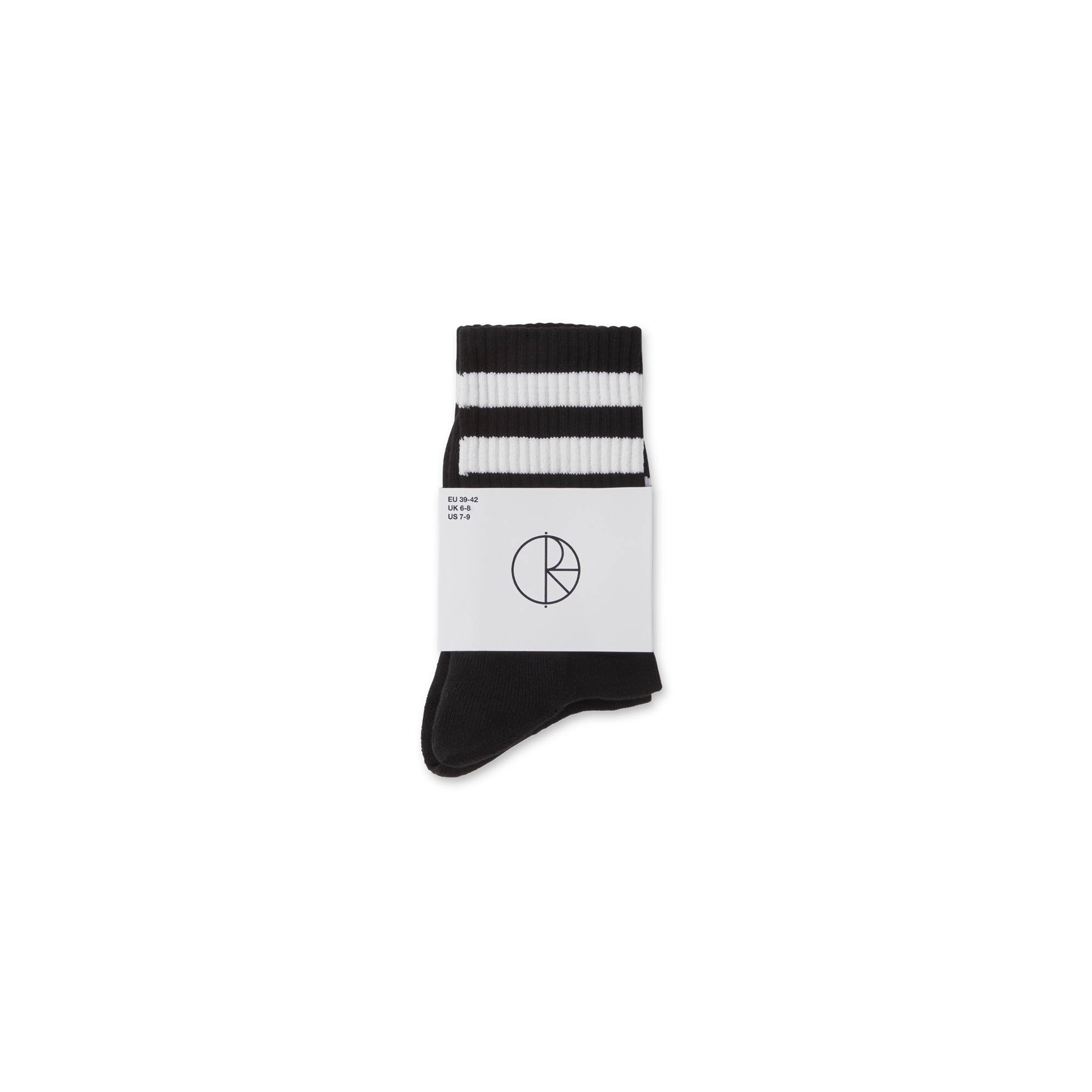 Polar Skate Co. Happy Sad Rib Socks - People Skate and Snowboard