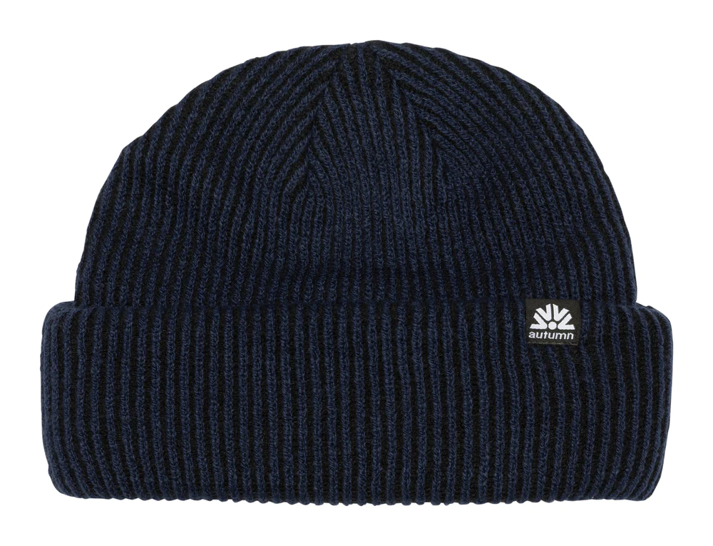 Autumn Shorty Cord Double Roll Beanie - People Skate and Snowboard