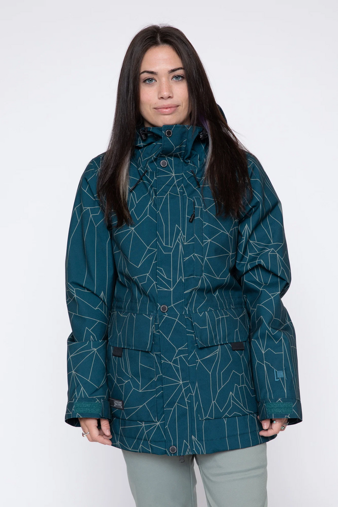 L1 Premium Goods Womens Anwen Snow Jacket - People Skate and Snowboard