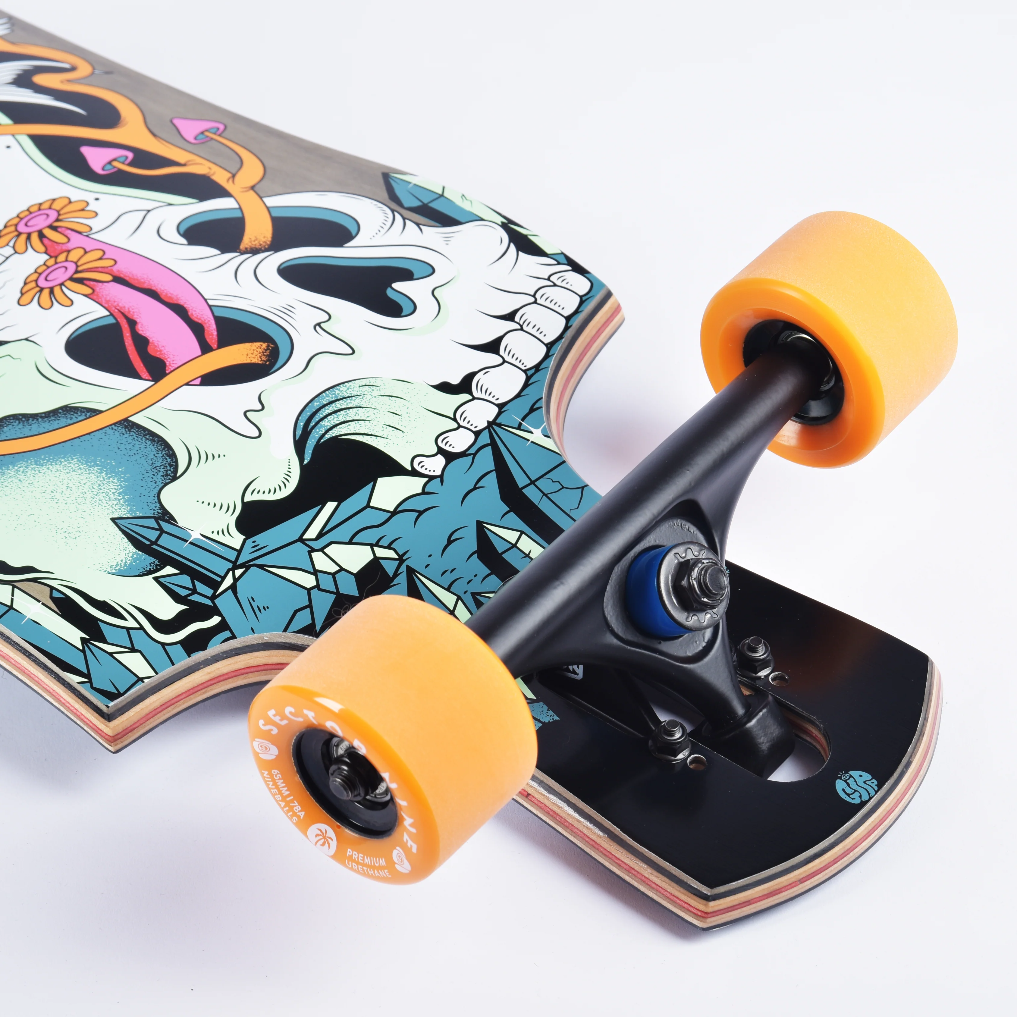 Sector 9 Catapult Coachella Complete 9.5 x 38 - People Skate and Snowboard