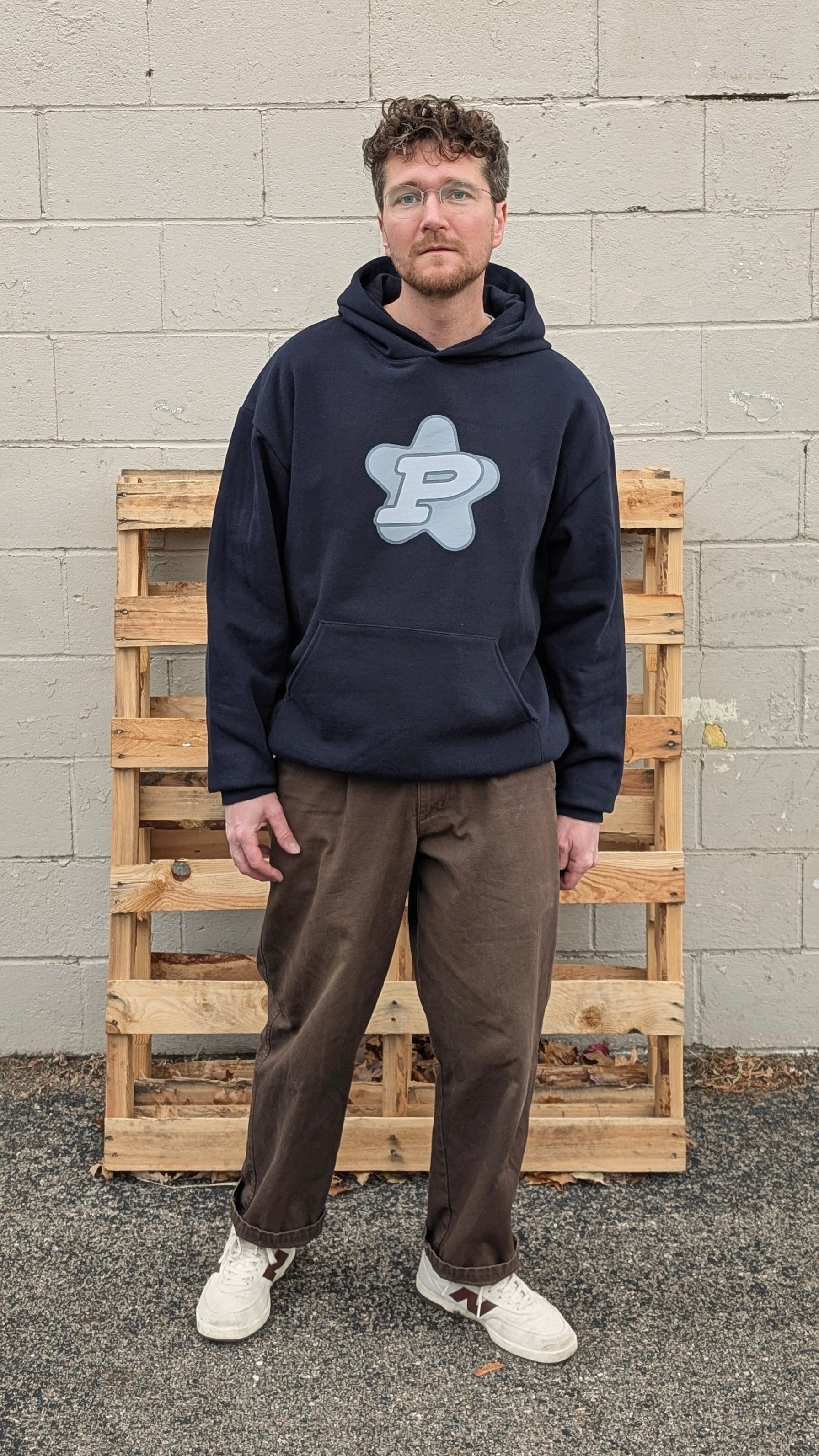 People Star Logo Boxy Hoodie - People Skate and Snowboard