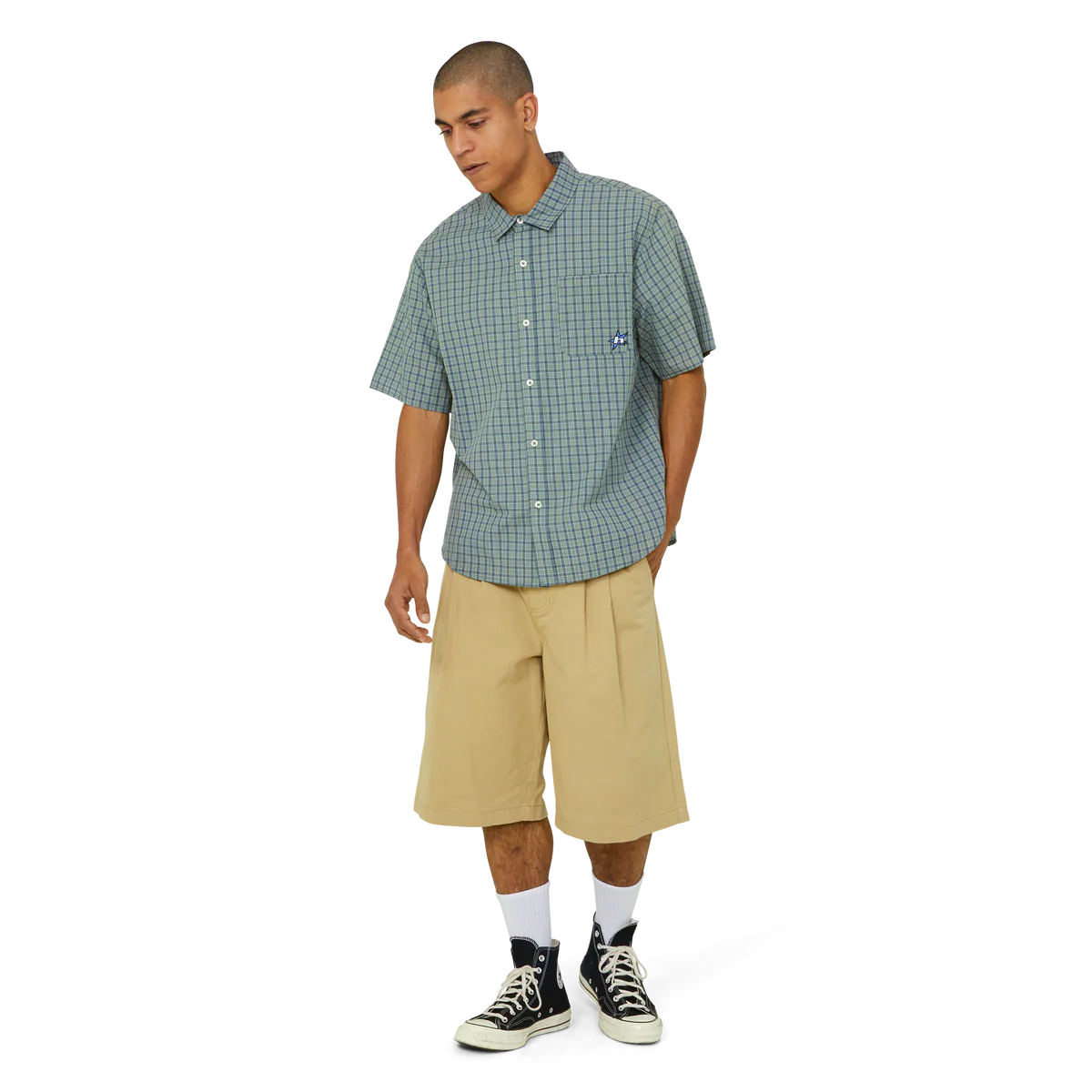 Huf H Star Plaid Shirt - People Skate and Snowboard