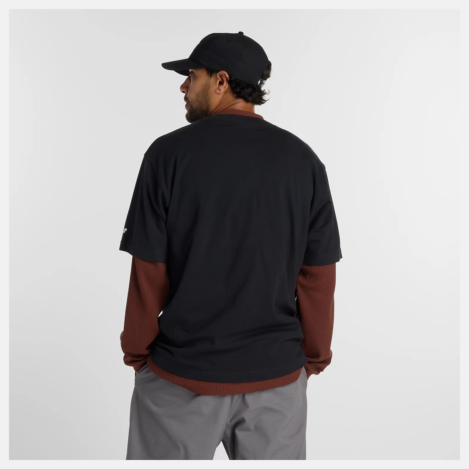New Balance Numeric Linear Logo Tee - People Skate and Snowboard