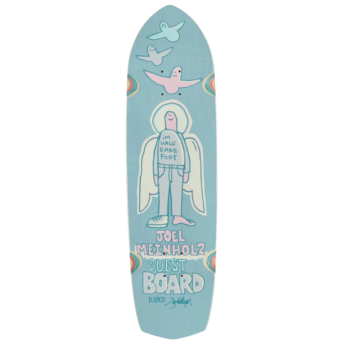 Krooked Joel Meinholz Zig Zagger Guest Pro Deck 8.62" - People Skate and Snowboard