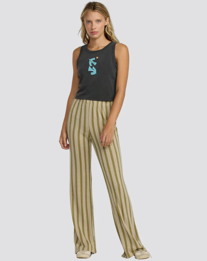 RVCA Womens Willow Flared Pants - People Skate and Snowboard