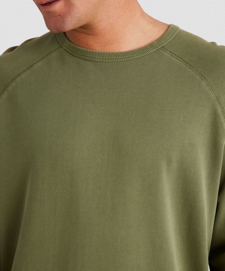 RVCA Vacancy Crewneck Sweatshirt - People Skate and Snowboard