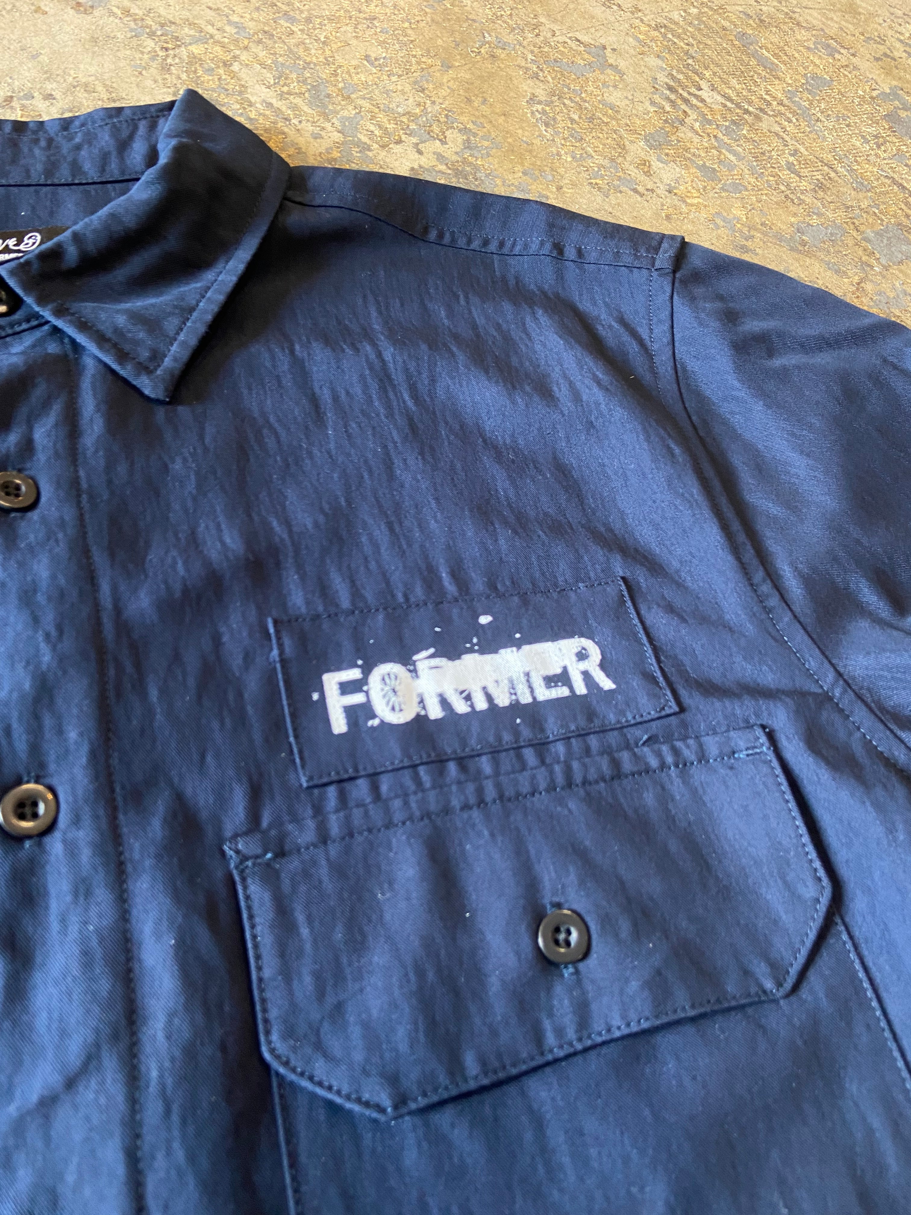 Former Scratched Short Sleeve Work Shirt - People Skate and Snowboard