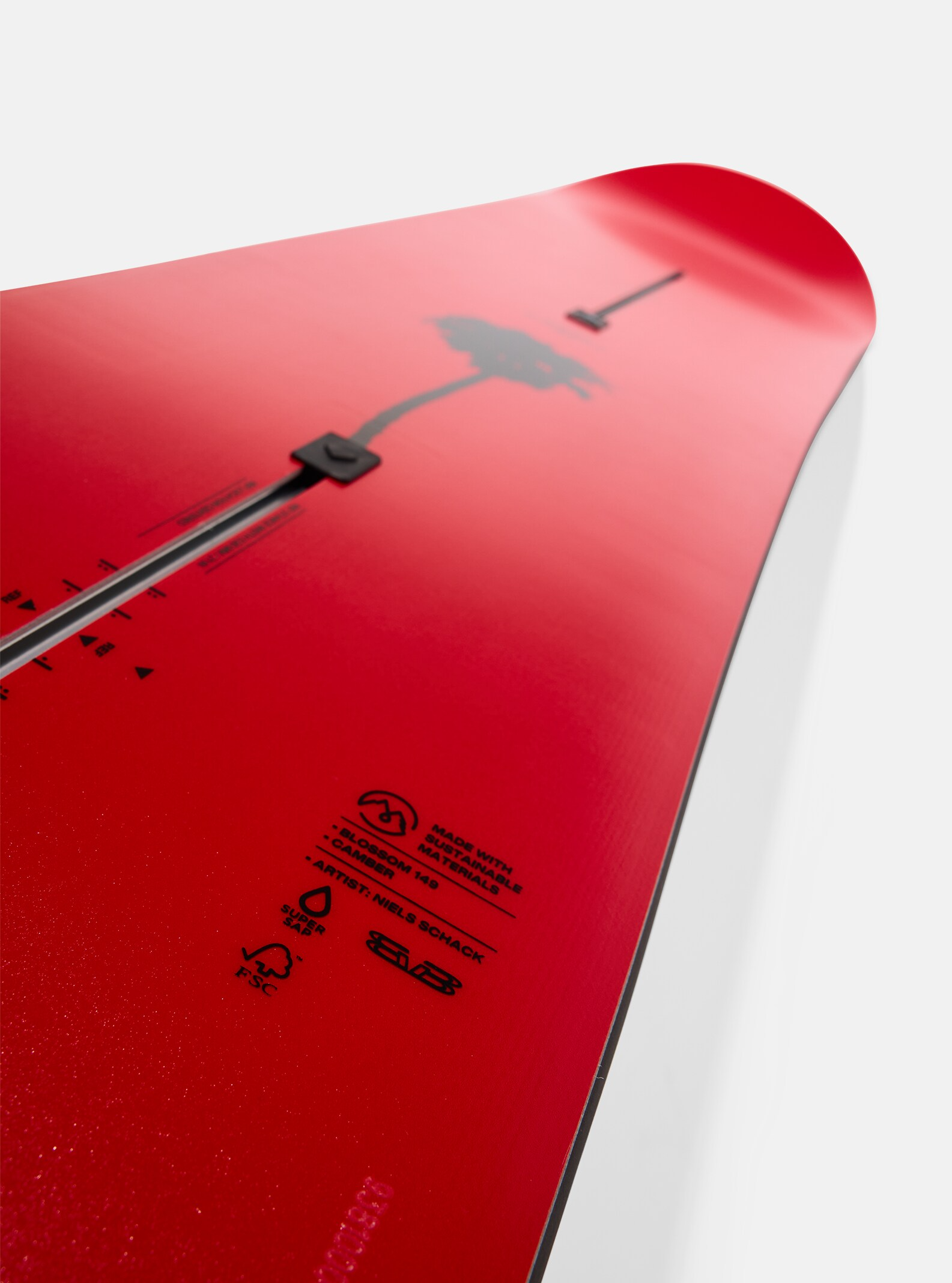 Burton Blossom Camber Snowboard 'Cherry Blossom' 2026 - People Skate and Snowboard