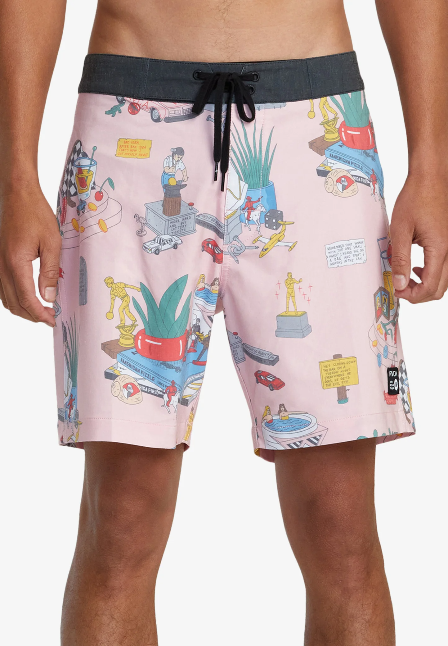 RVCA Luke P Boardshorts - People Skate and Snowboard