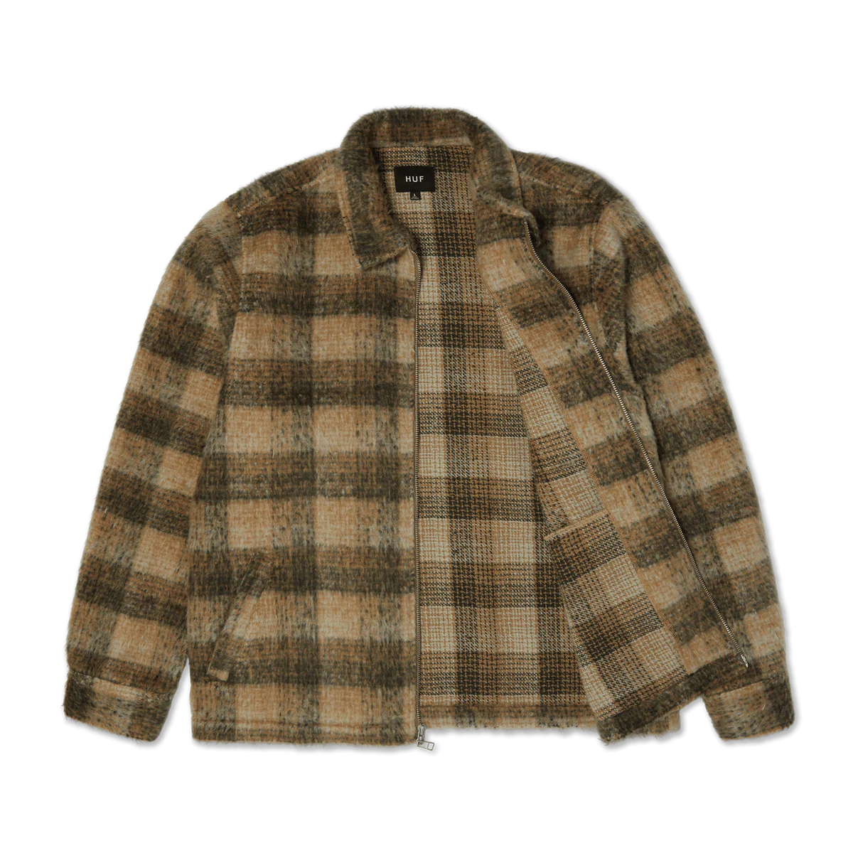 Huf Megablast Plaid Jacket - People Skate and Snowboard