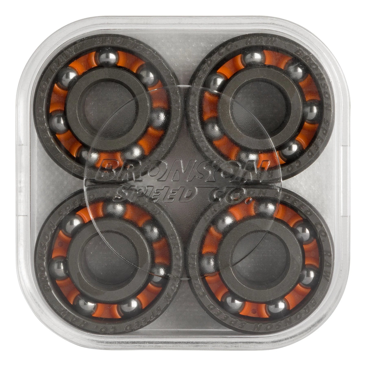 Bronson Speed Co. Raw Skateboard Bearings - view 2