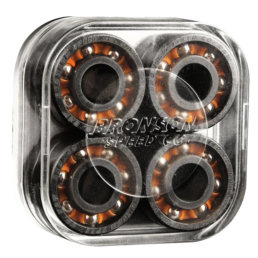Bronson Speed Co. Raw Bearings - People Skate and Snowboard