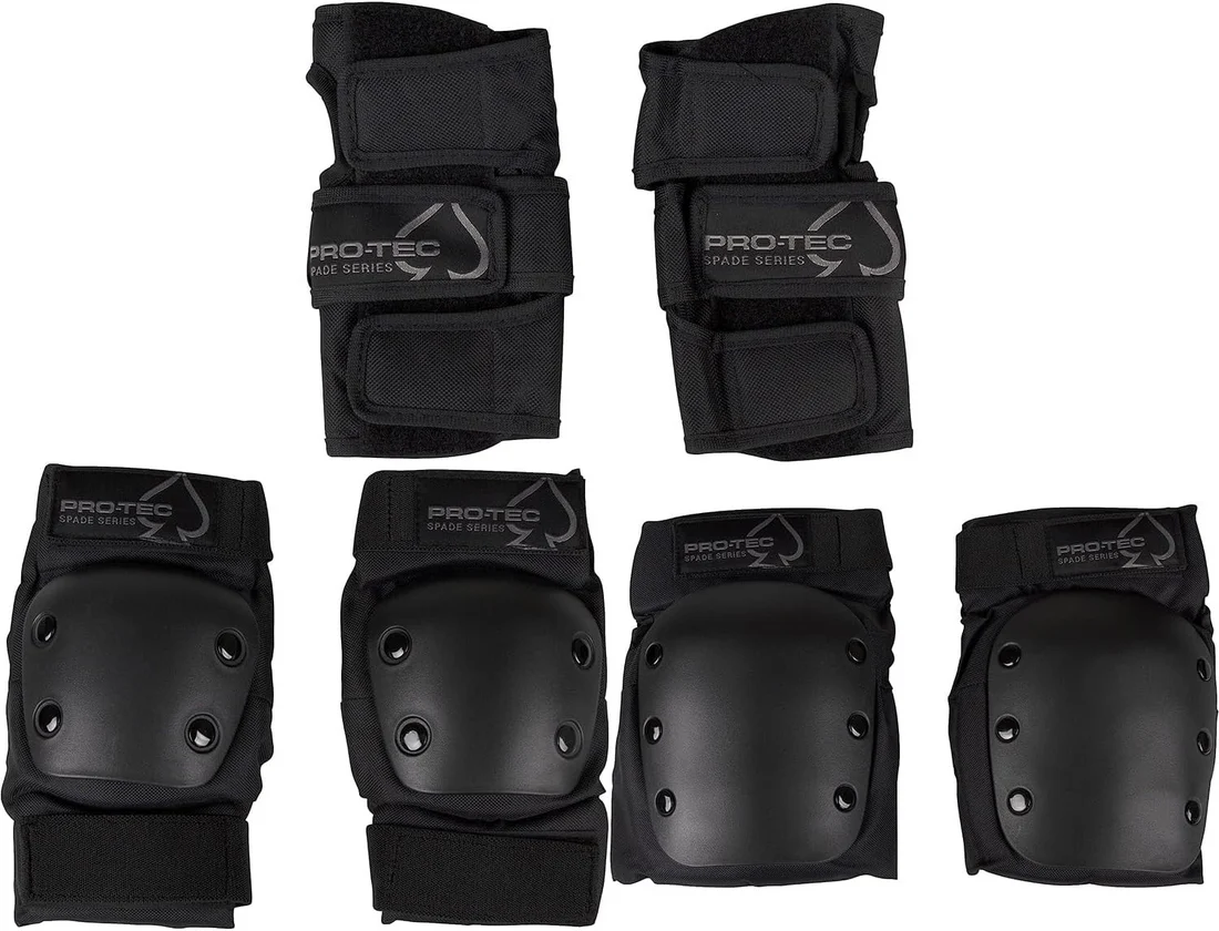 Pro Tec Spade Series Youth 3 Pack Wrist Elbow Knee Pads - People Skate and Snowboard