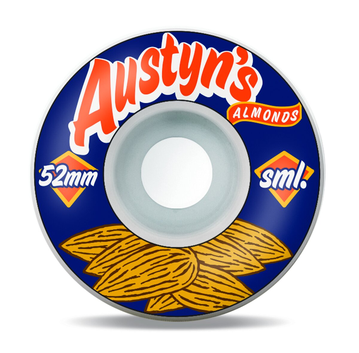 SML Austyn's Almonds OG Wide Wheels 99a - People Skate and Snowboard