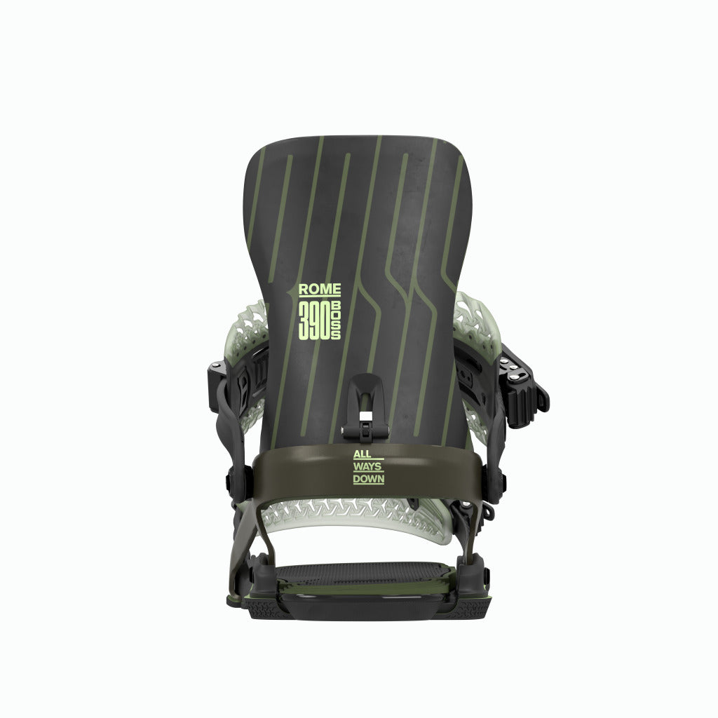 Rome 390 Boss AW Snowboard Bindings 2026 - People Skate and Snowboard