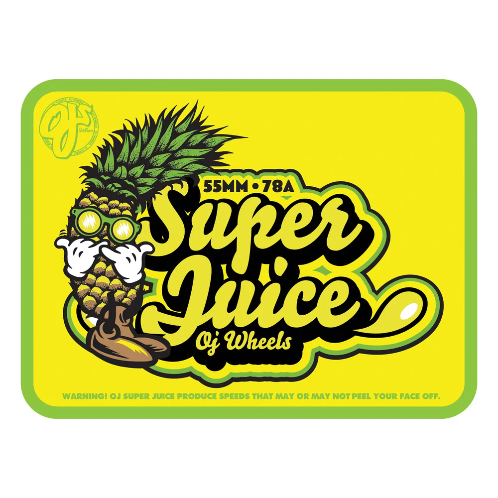 OJ Wheels Pina Colada Mini Super Juice 78a 55mm - People Skate and Snowboard