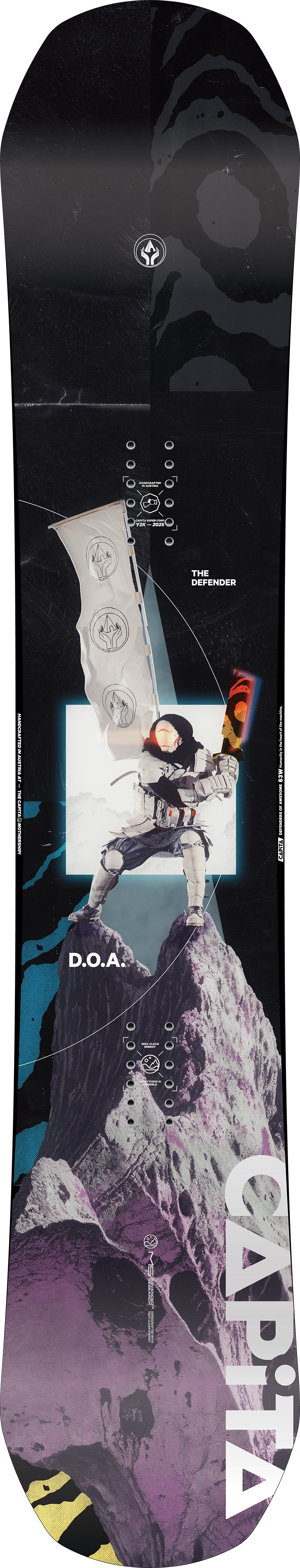 Capita Defenders of Awesome DOA Wide Snowboard 2026 - People Skate and Snowboard