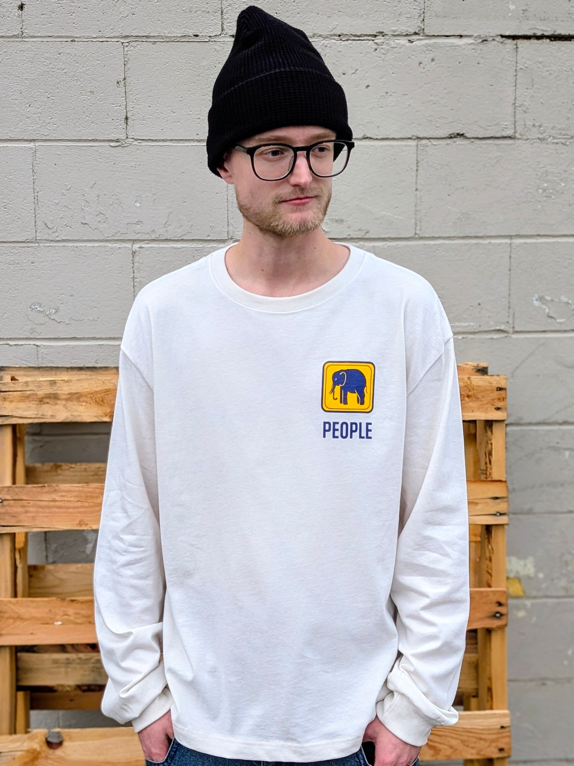 People AM95 Long Sleeve Tee - People Skate and Snowboard