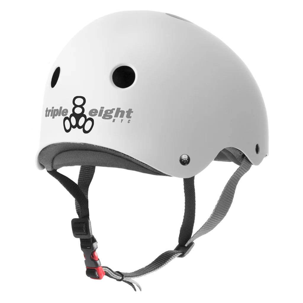 Triple 8 Certified Sweatsaver Skate Helmet - People Skate and Snowboard