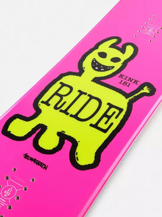 Ride Kink Snowboard 2026 - People Skate and Snowboard