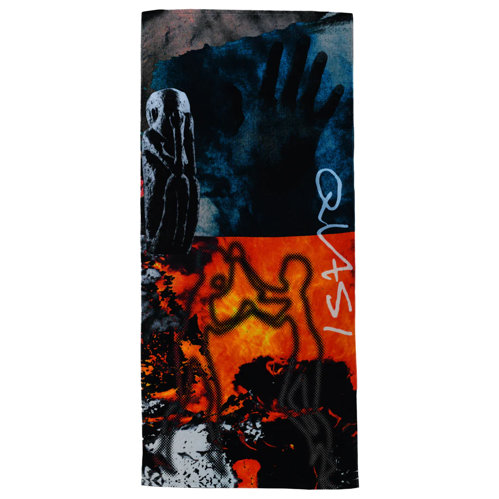 Quasi Inferno Beach Towel - People Skate and Snowboard