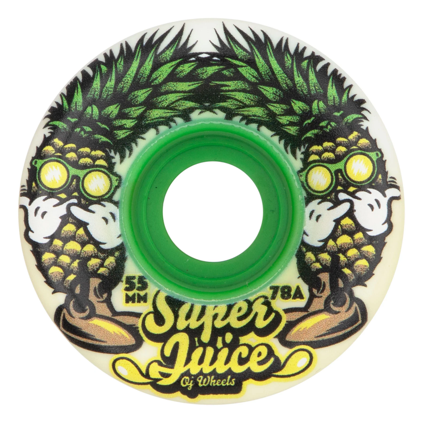 OJ Wheels Pina Colada Mini Super Juice 78a 55mm - People Skate and Snowboard