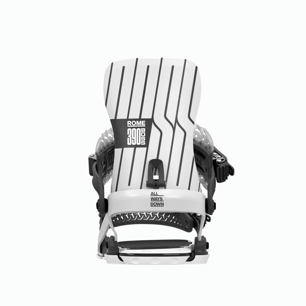 Rome 390 Boss AW Snowboard Bindings 2026 - People Skate and Snowboard