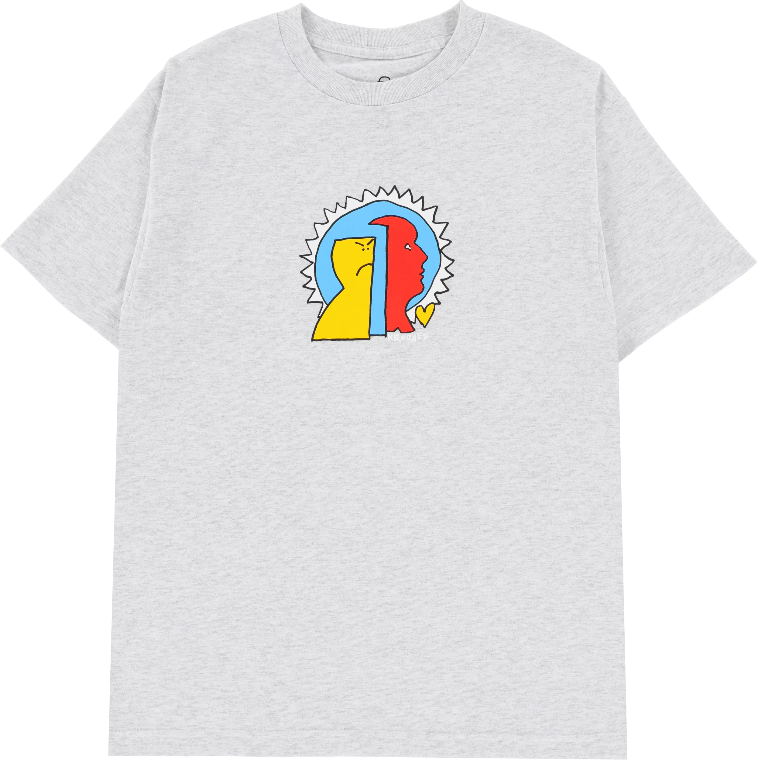 Krooked Mad Back Fill Tee - People Skate and Snowboard