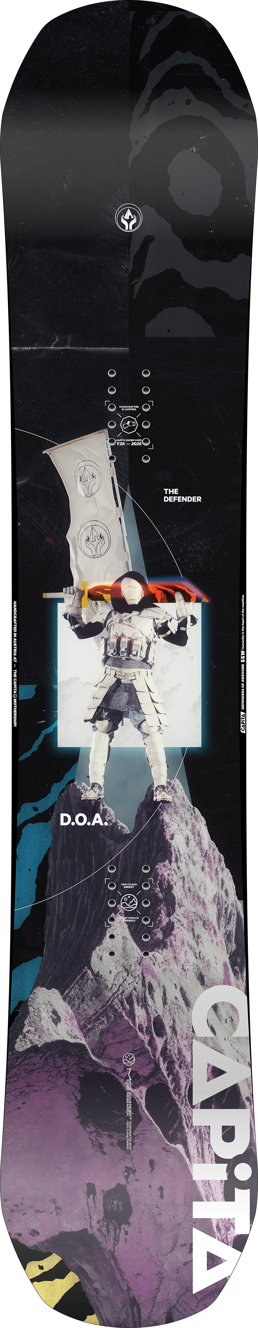 Capita Defenders of Awesome DOA Wide Snowboard 2026 - People Skate and Snowboard