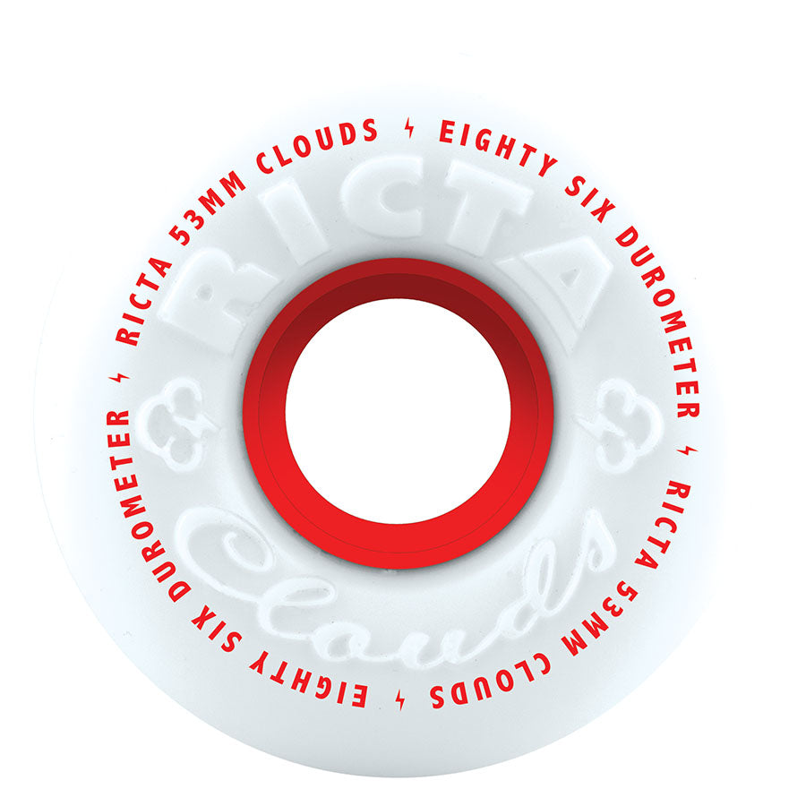 Ricta Clouds All Terrain Wheel 86a - People Skate and Snowboard
