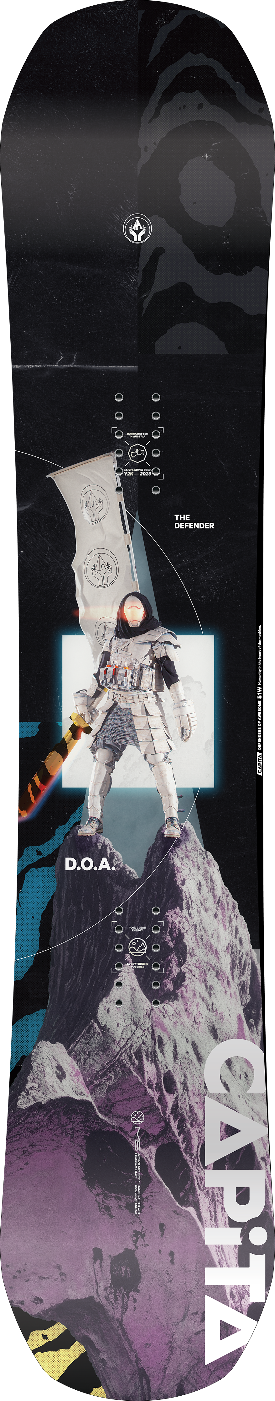 Capita Defenders of Awesome DOA Wide Snowboard 2026 - People Skate and Snowboard