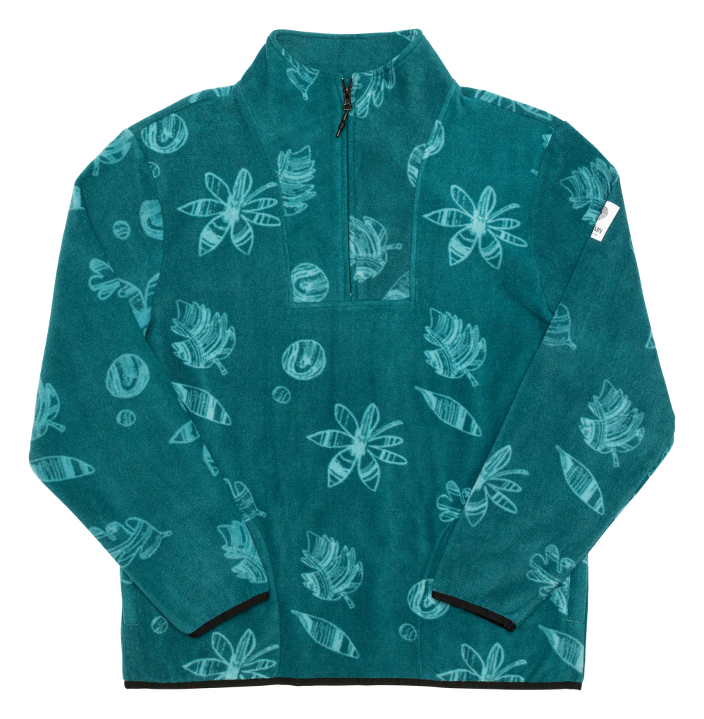 Autumn Vortex Half Zip Fleece - People Skate and Snowboard