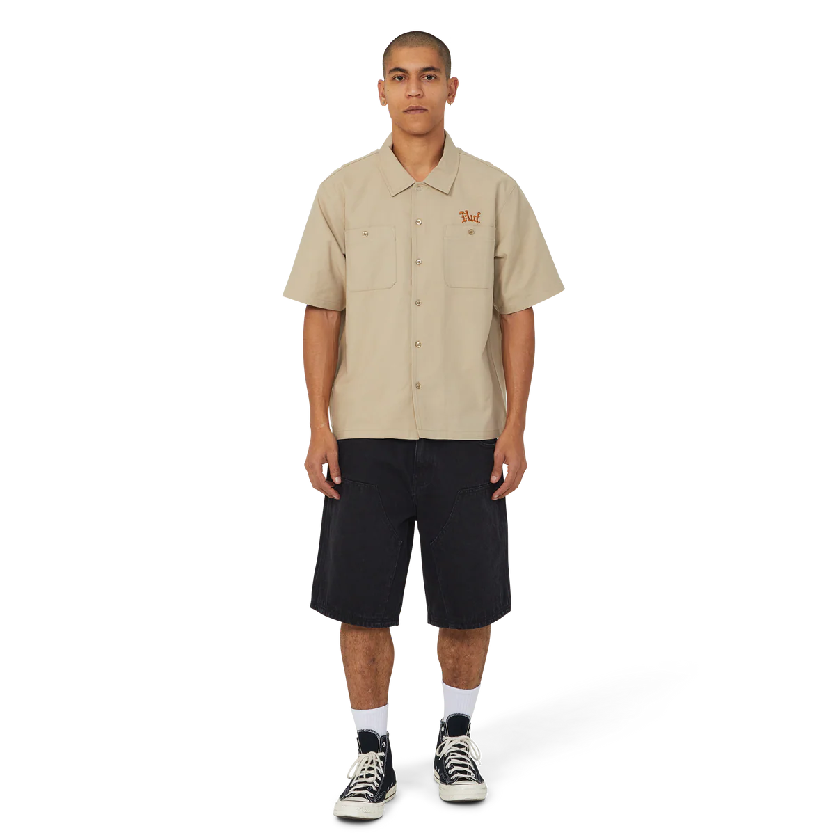 Huf Fantasies Work Shirt - People Skate and Snowboard