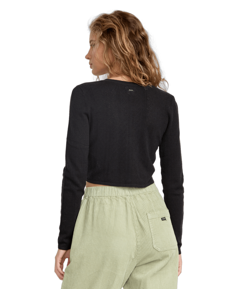 RVCA Womens School Dance Cardigan - People Skate and Snowboard