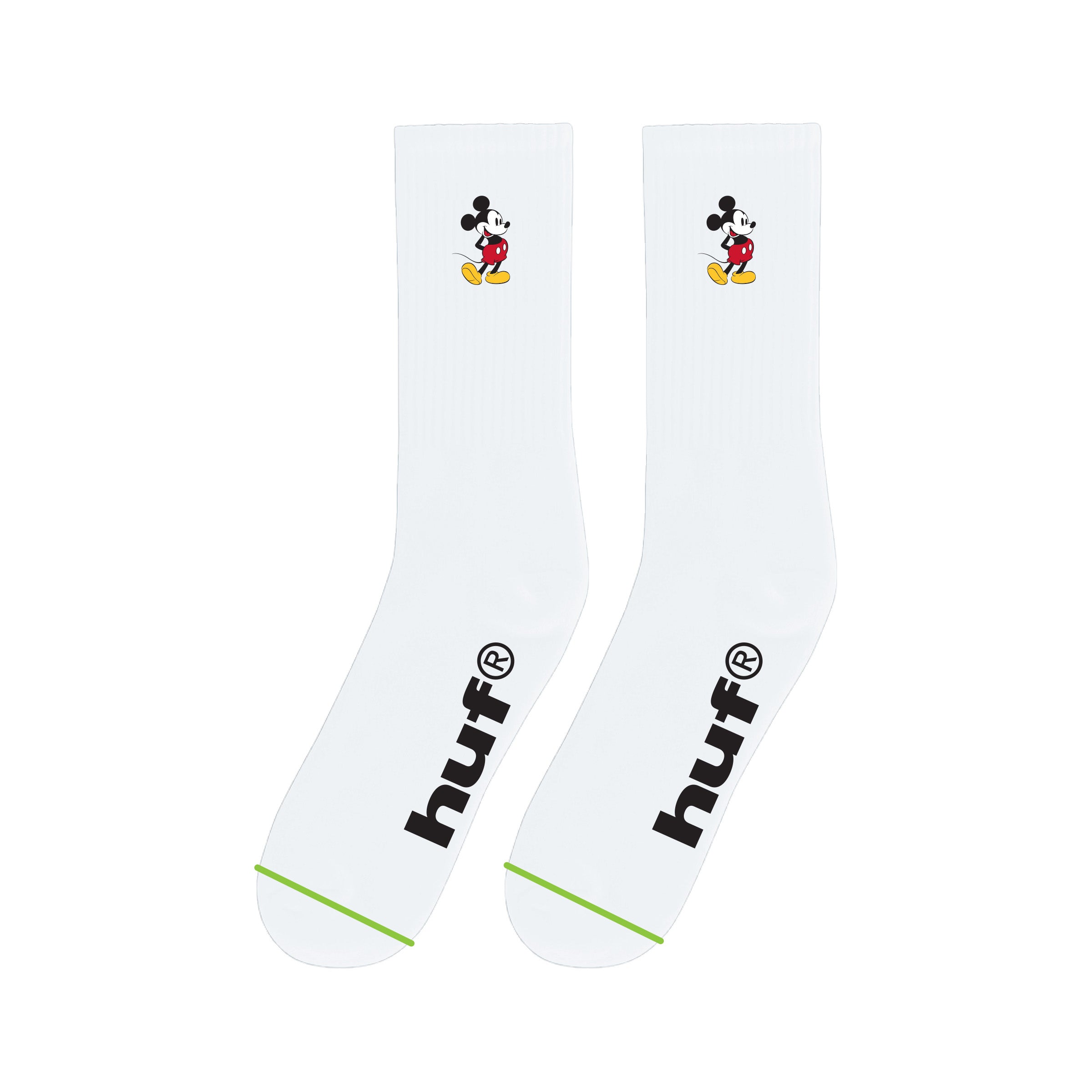 HUF x Mickey Classic Mickey Crew Sock - People Skate and Snowboard