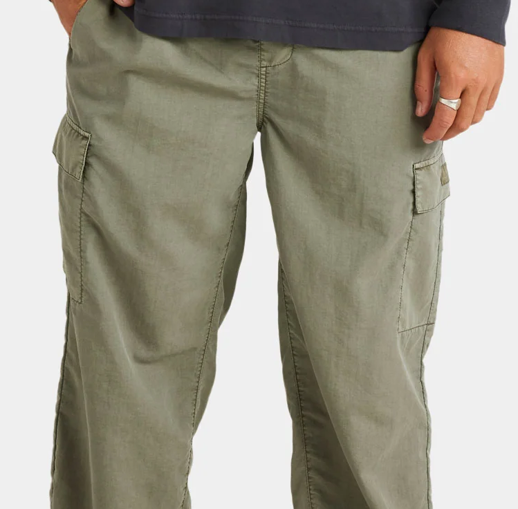 RVCA Vacancy Elastic Cargo Pants - People Skate and Snowboard