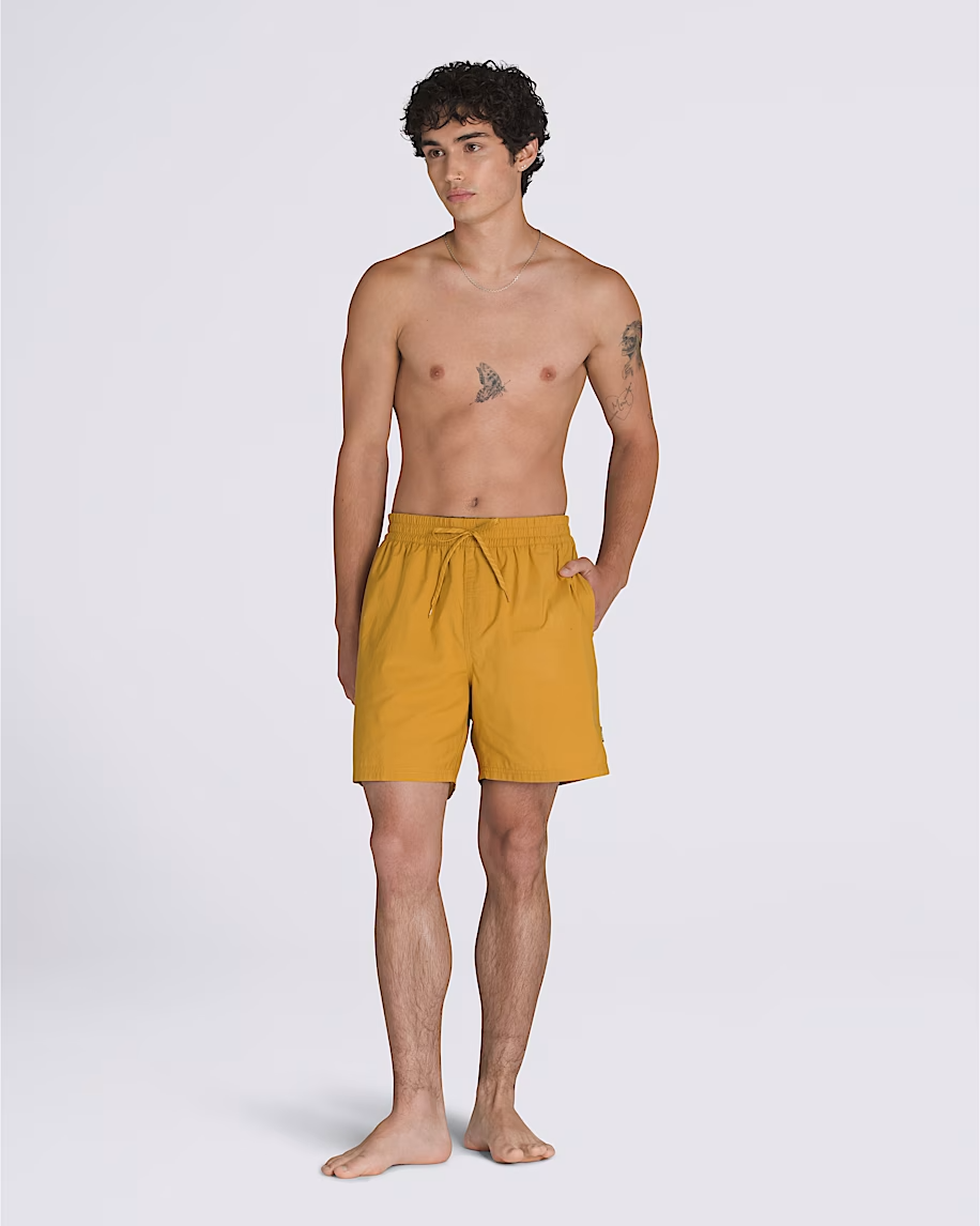 Vans Primary Solid Elastic Boardshorts 19" - People Skate and Snowboard