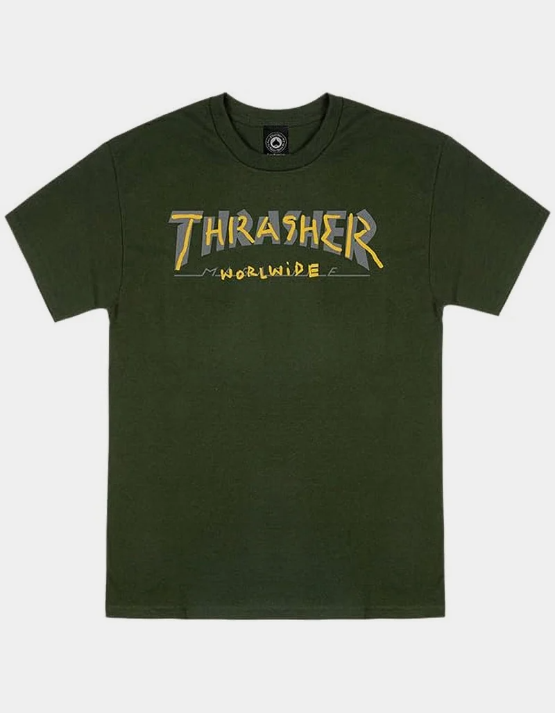 Thrasher Trademark Tee - People Skate and Snowboard