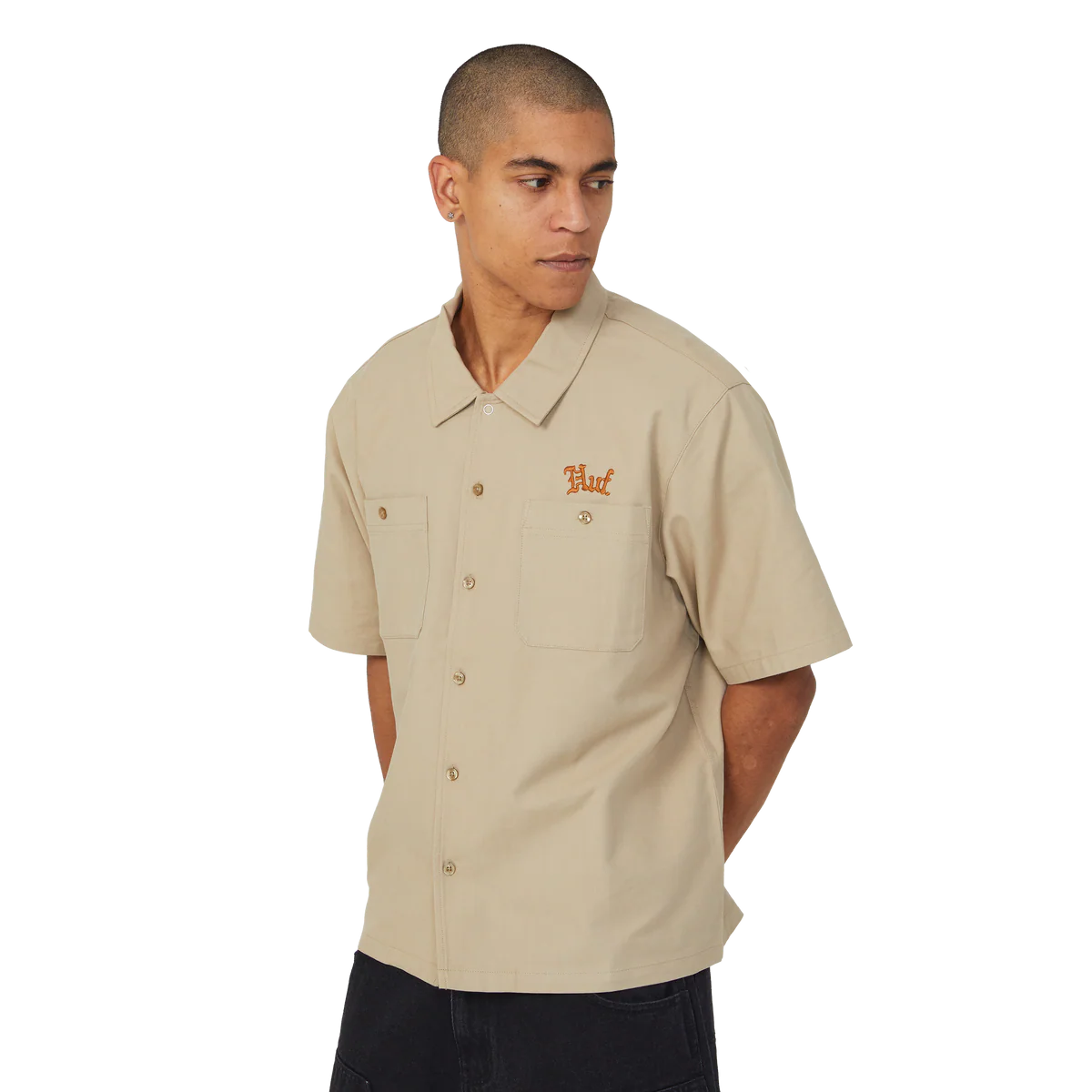 Huf Fantasies Work Shirt - People Skate and Snowboard