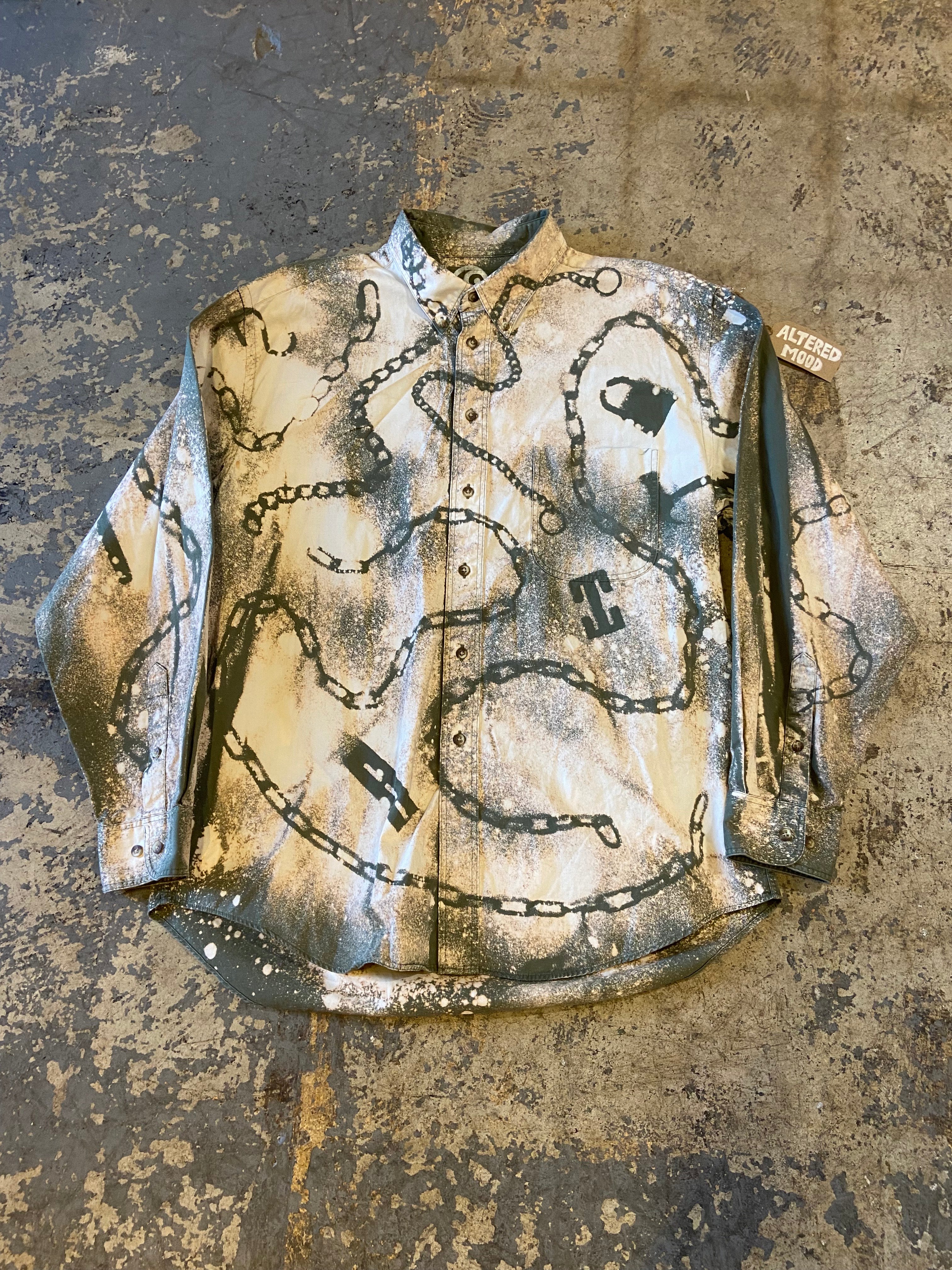 Altered Mood Tools Long Sleeve Button Up Shirt - People Skate and Snowboard