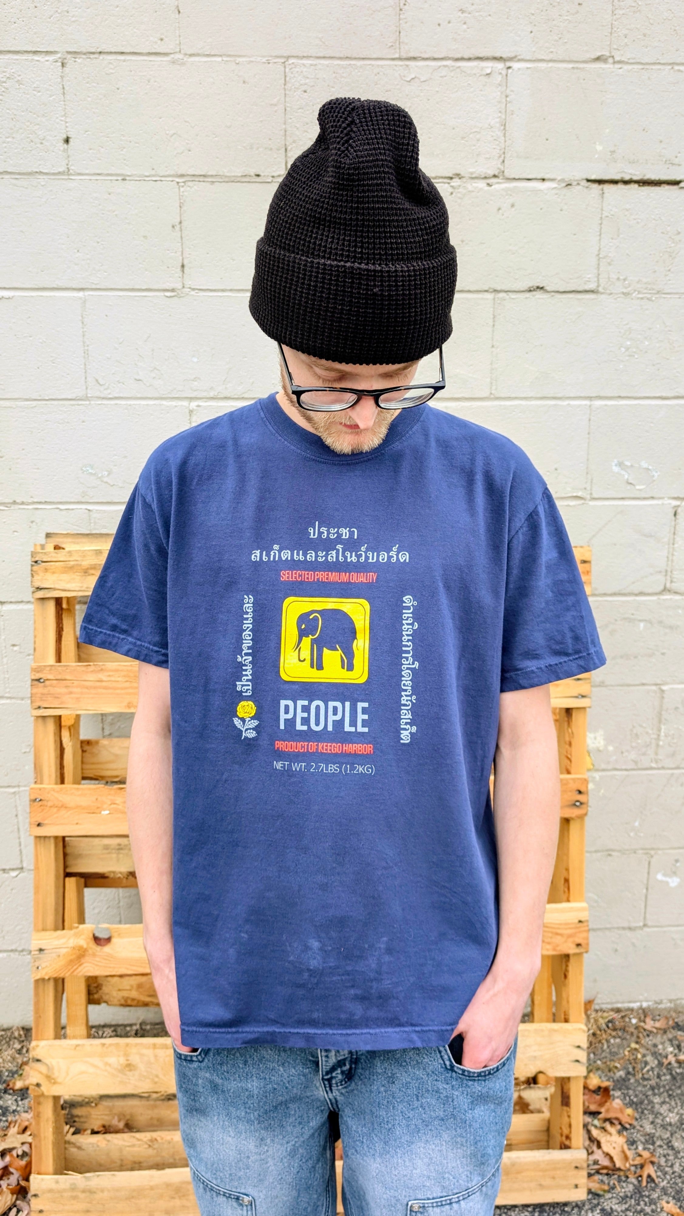 People AM95 Tee - People Skate and Snowboard