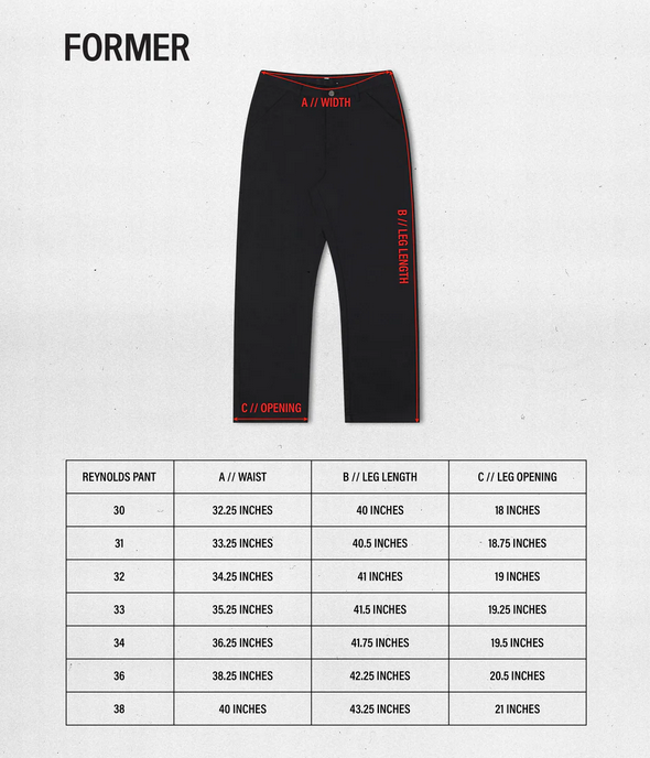 Former Merchandise Reynolds Flatline Denim Pants - People Skate and Snowboard