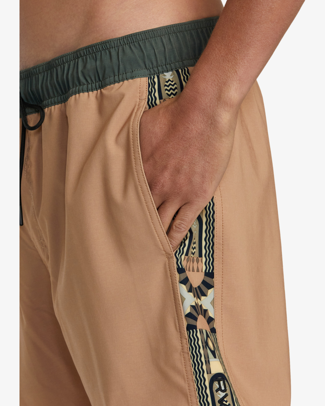 RVCA Apex Elastic Boardshorts 17" size small - People Skate and Snowboard